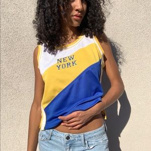New York Cheerleading Tank top.
